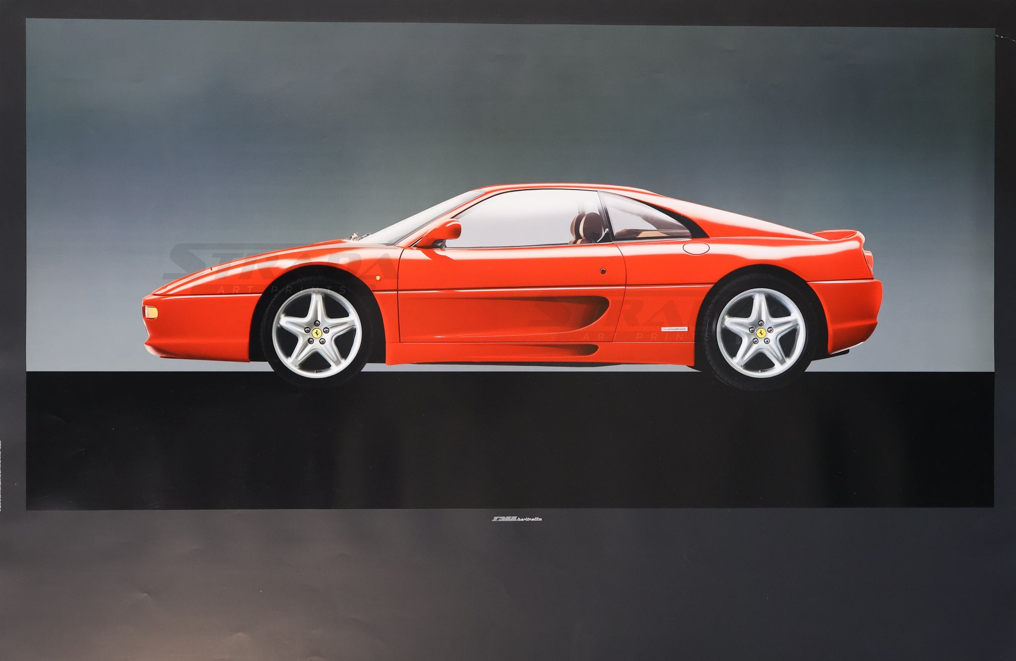 Ferrari 355 Berlinetta Factory Poster – Strada Art Prints