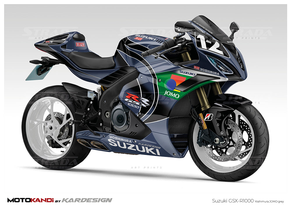 Suzuki GSX-R1000 Yoshimura JOMO grey